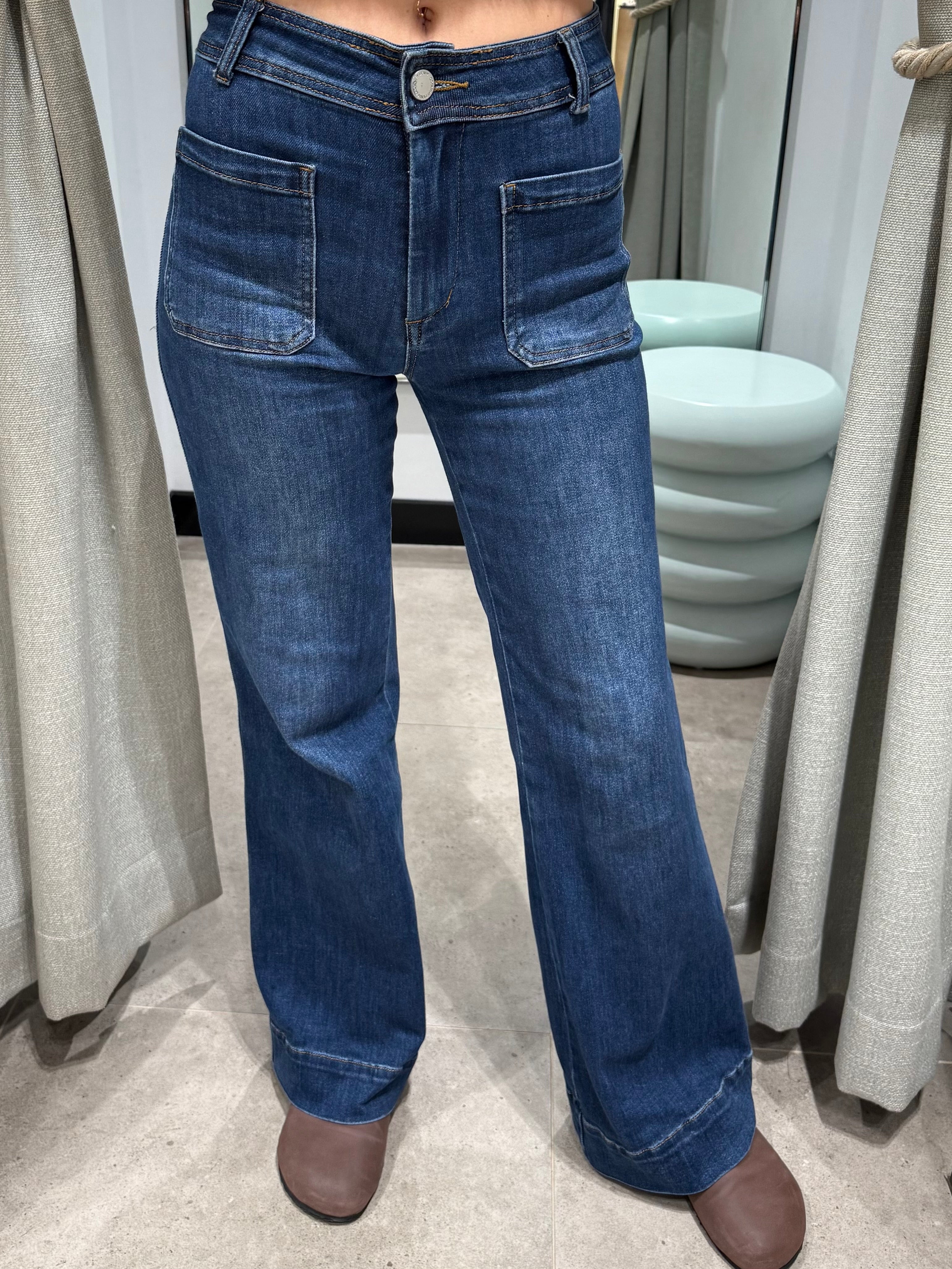 VISION DENIM JEANS - Indigo Blue
