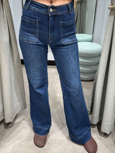 VISION DENIM JEANS - Indigo Blue