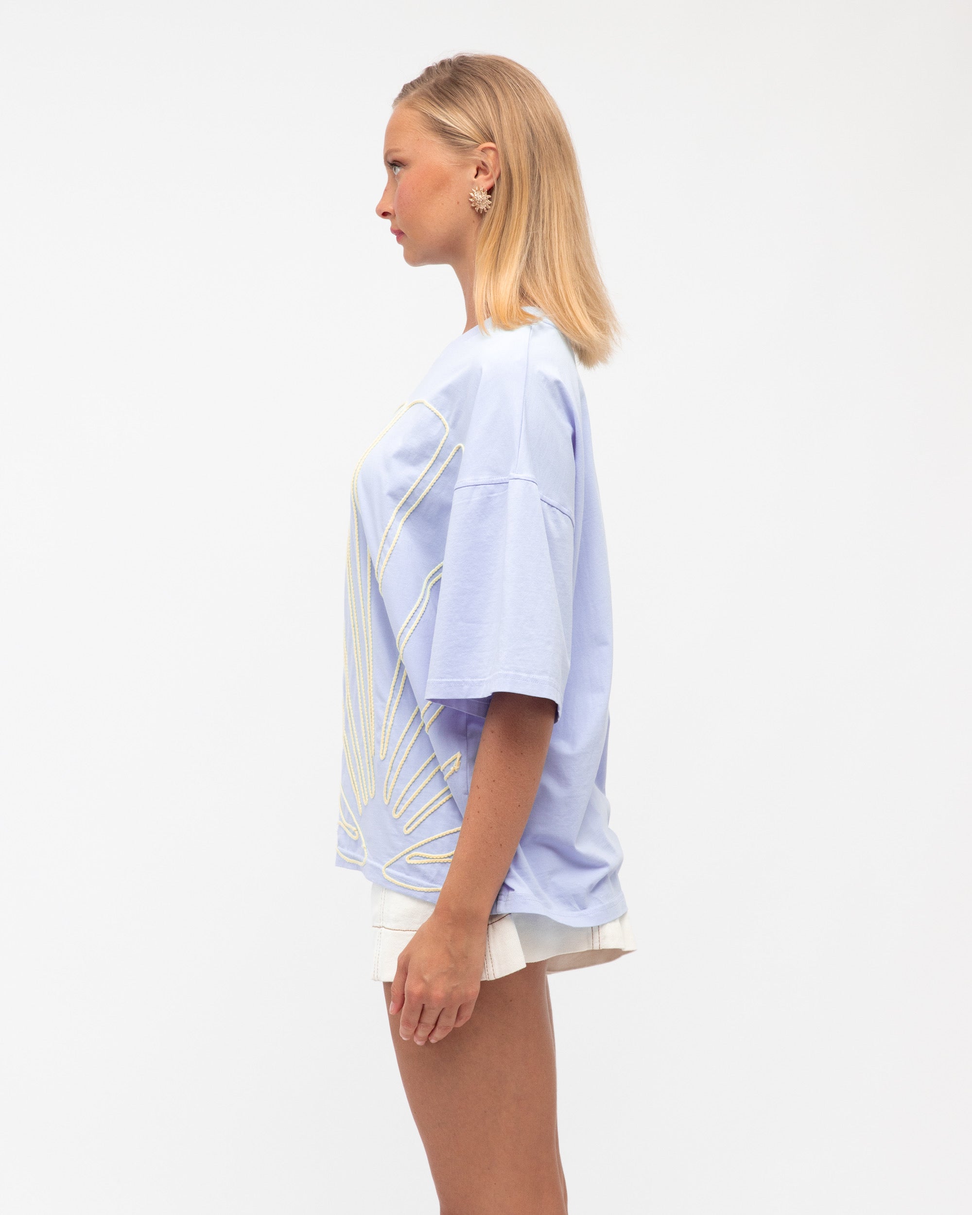 SHELLA TEE - Blue