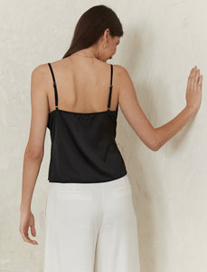 SILVA CAMISOLE TOP - Black