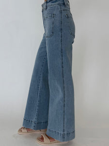 VISION DENIM JEANS - Light Blue