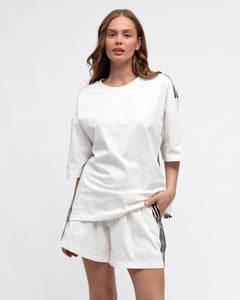 SAM COTTON TEE SHIRT - White