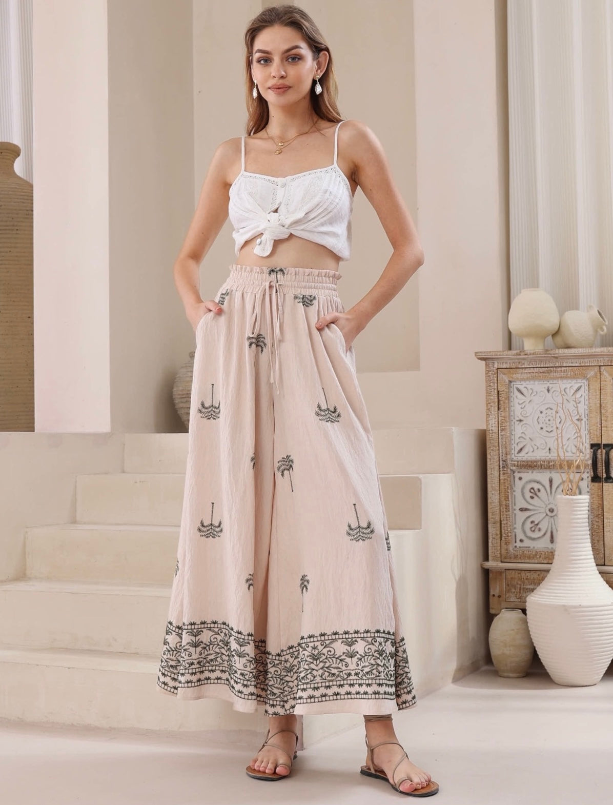 BRIANA PANTS - Island