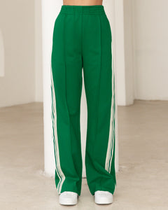LUCI ELEVATED TRACK PANTS - Green