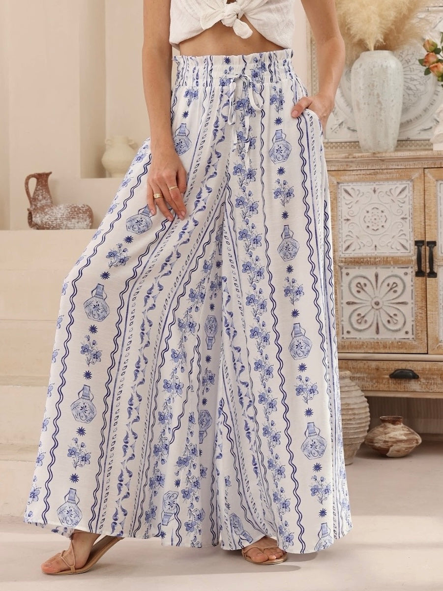 GEMMA PANTS - Coastal