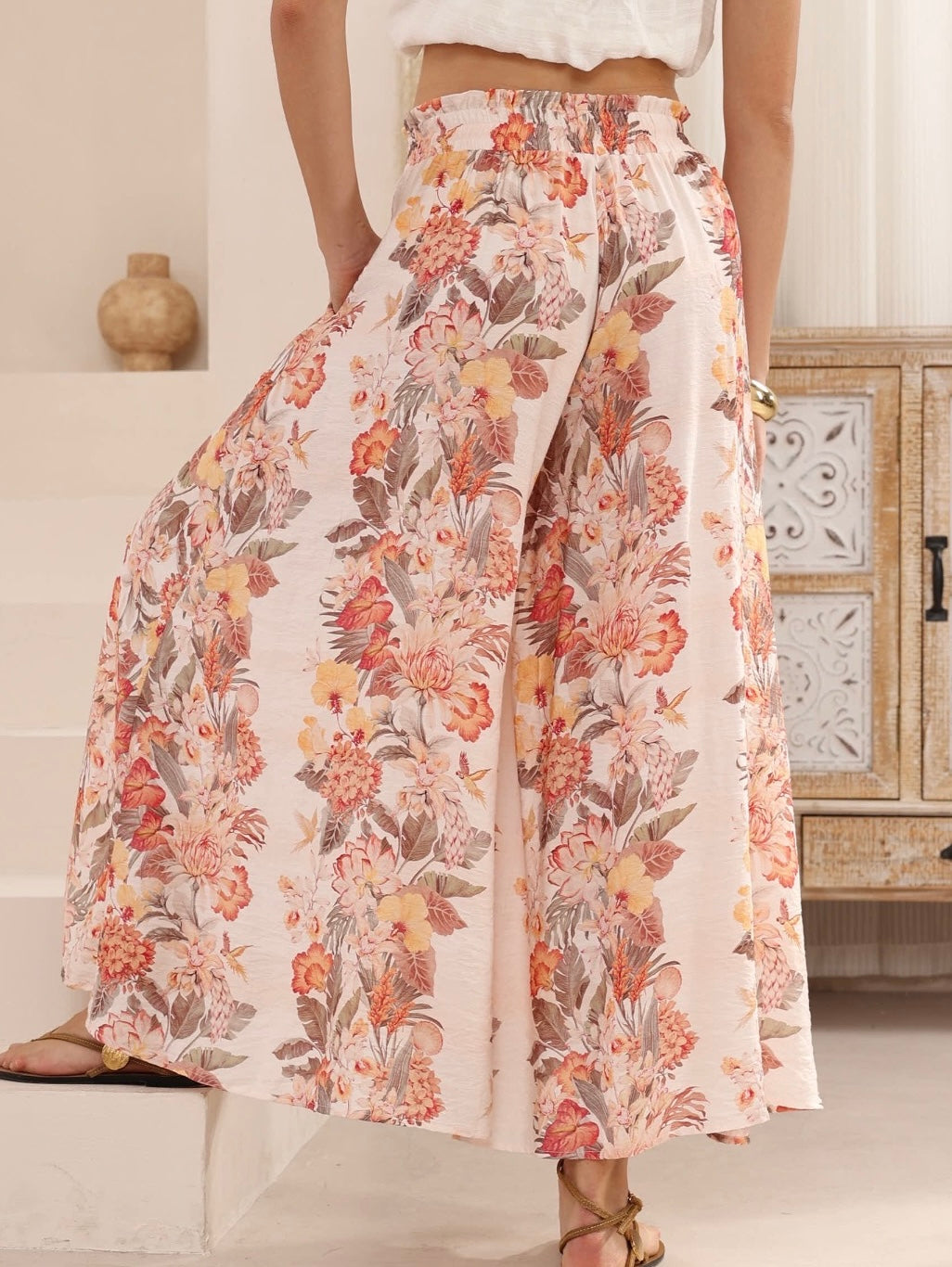 BRIANA PANTS - Peach