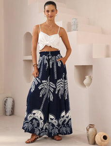 GEMMA PANT - NAVY
