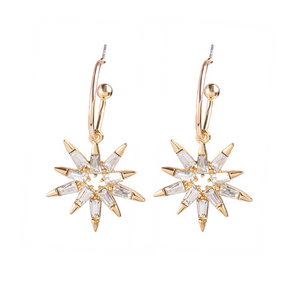 STARBURST EARRINGS - Gold