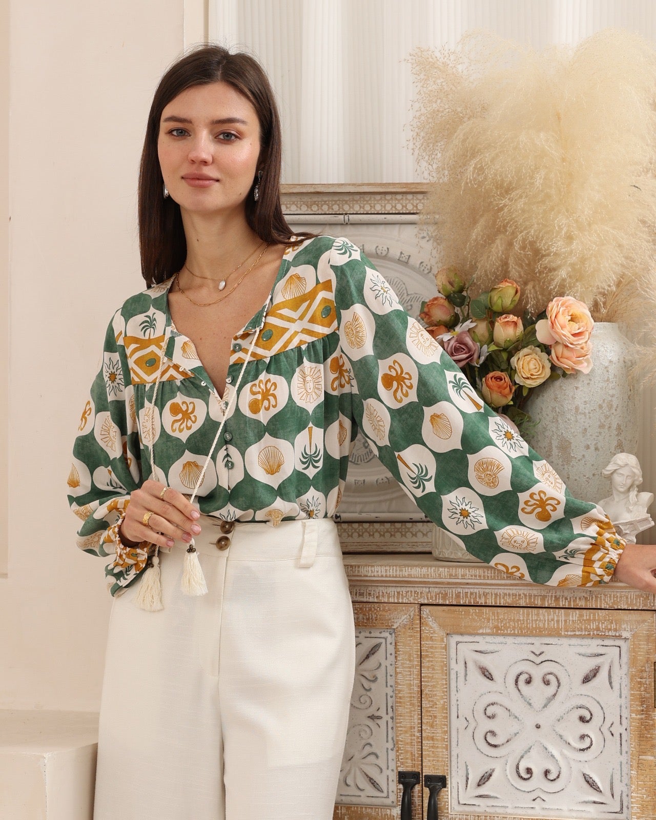 NOEL TOP - Green