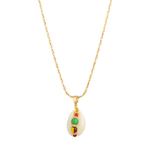 GOLDEN COWRIE NECKLACE