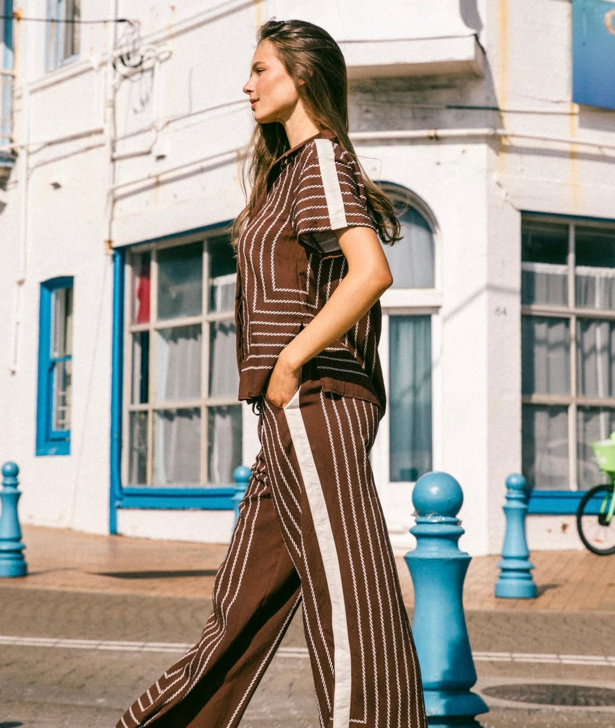 LUCIA PANTS - Chocolate