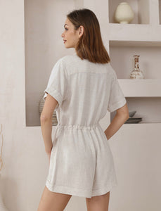 NATALY PLAYSUIT - Beige