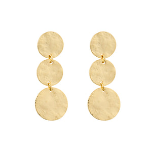 ELODIE DROP EARRINGS - Gold