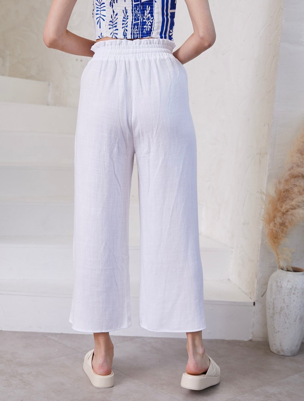 ADELAIDE PANTS - White