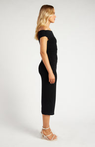 SYBELLA  MESH DRESS - Black