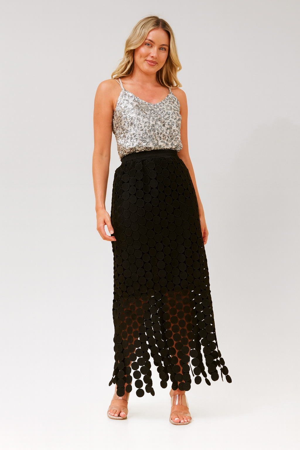 KACEY FRINGE SKIRT