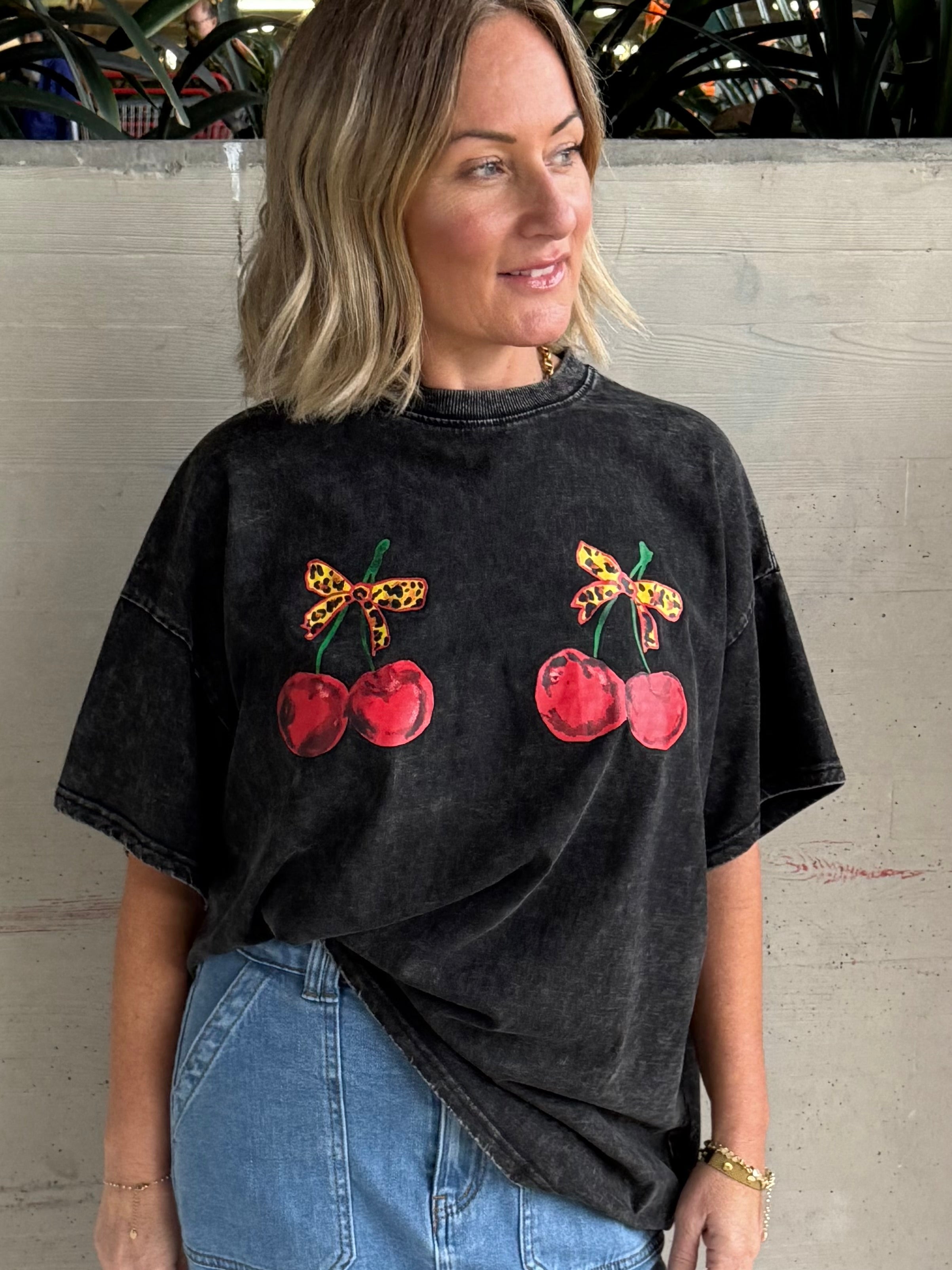 BY FRANKIE TEE - Twin Cherries