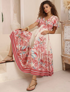 MIA MAXI DRESS - Pink