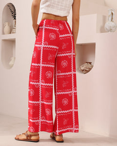 SOLSTICE PANT - Red