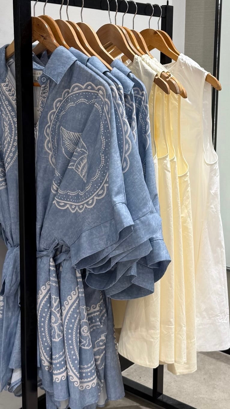 EMMALYN PLAYSUIT - Blue