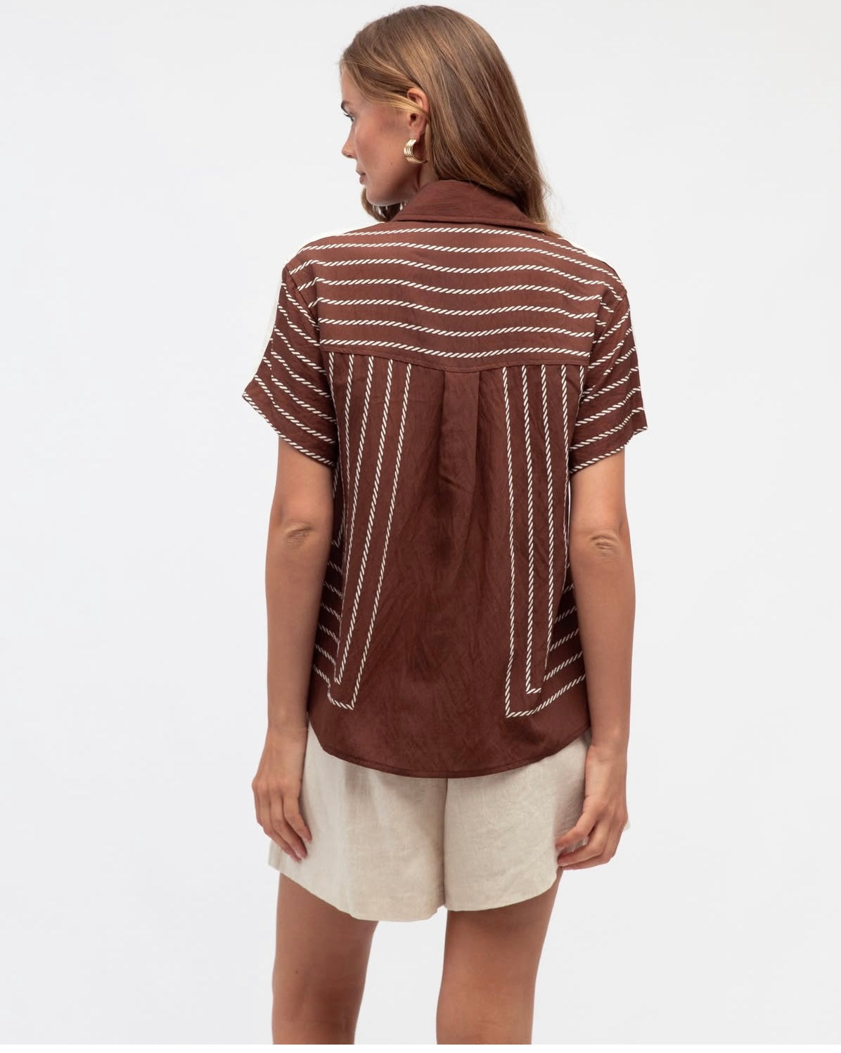 LUCIA SHIRT - Chocolate