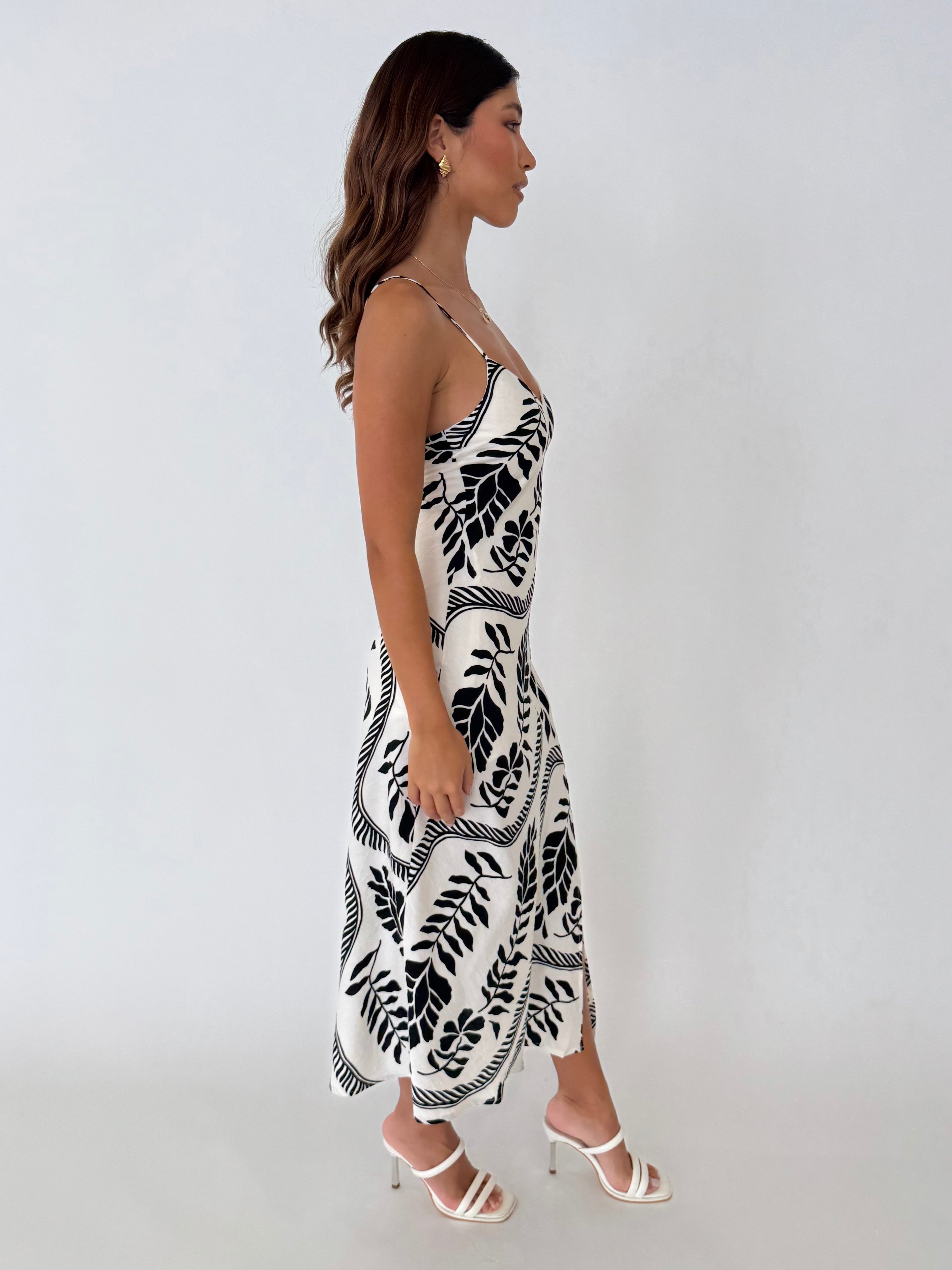 JOLENE DRESS - B&W