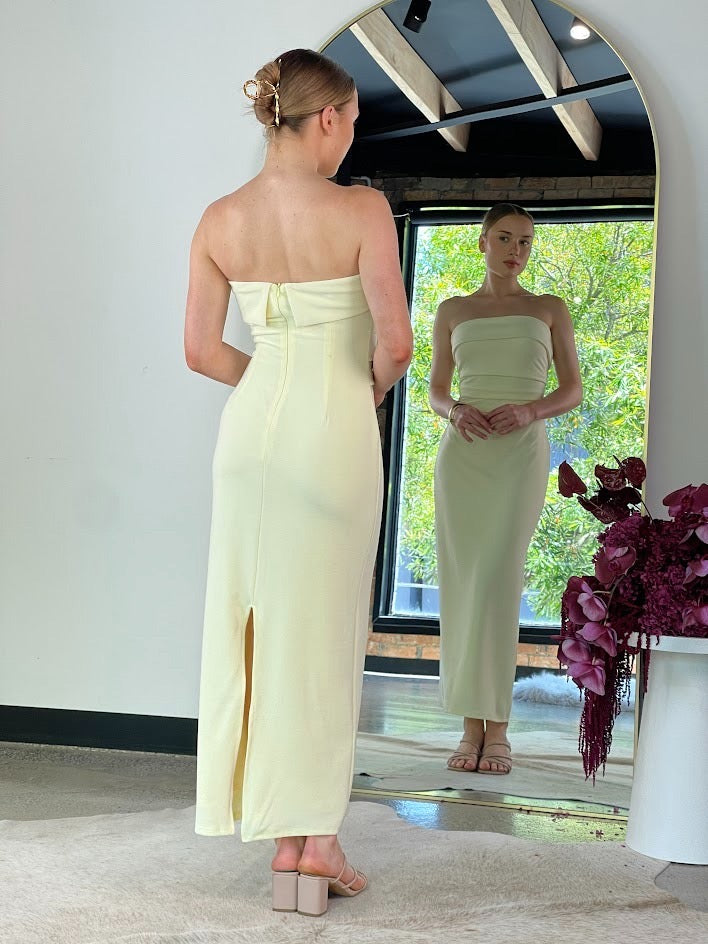 VIVITA DRESS - Lemon