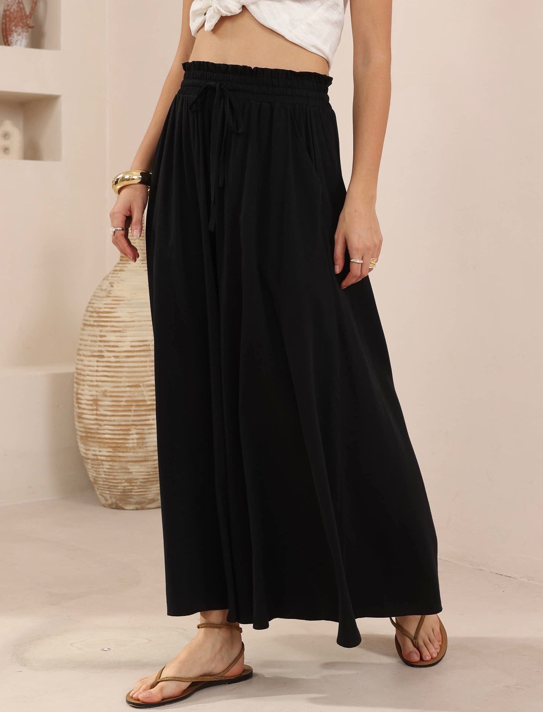 BRIANA PANTS - Black
