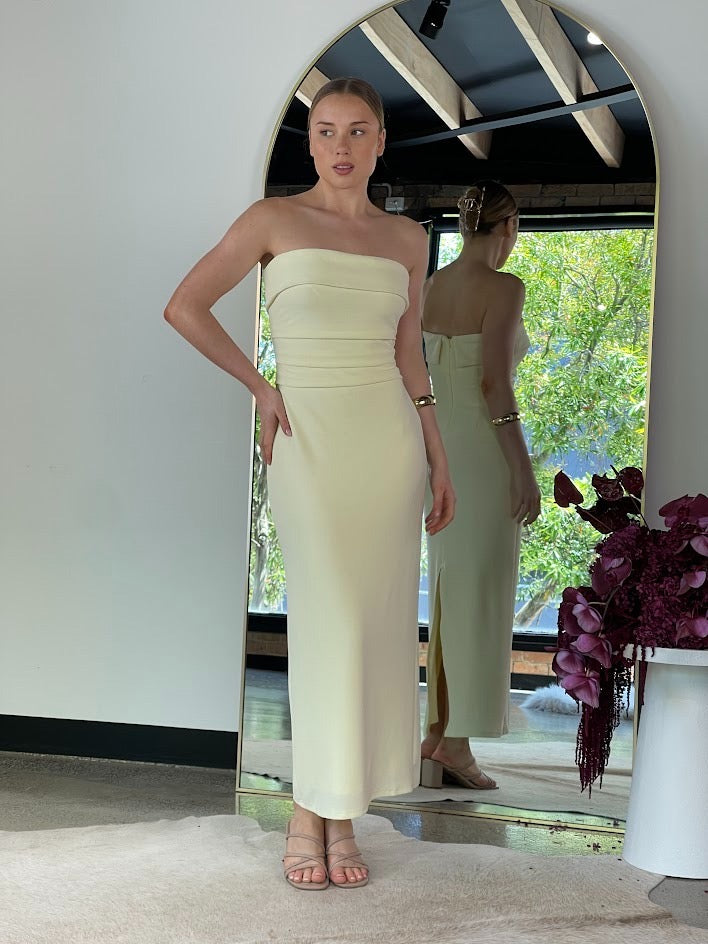 VIVITA DRESS - Lemon