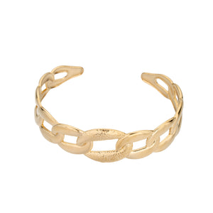 CAPRI CHAIN CUFF BRACELET - Gold