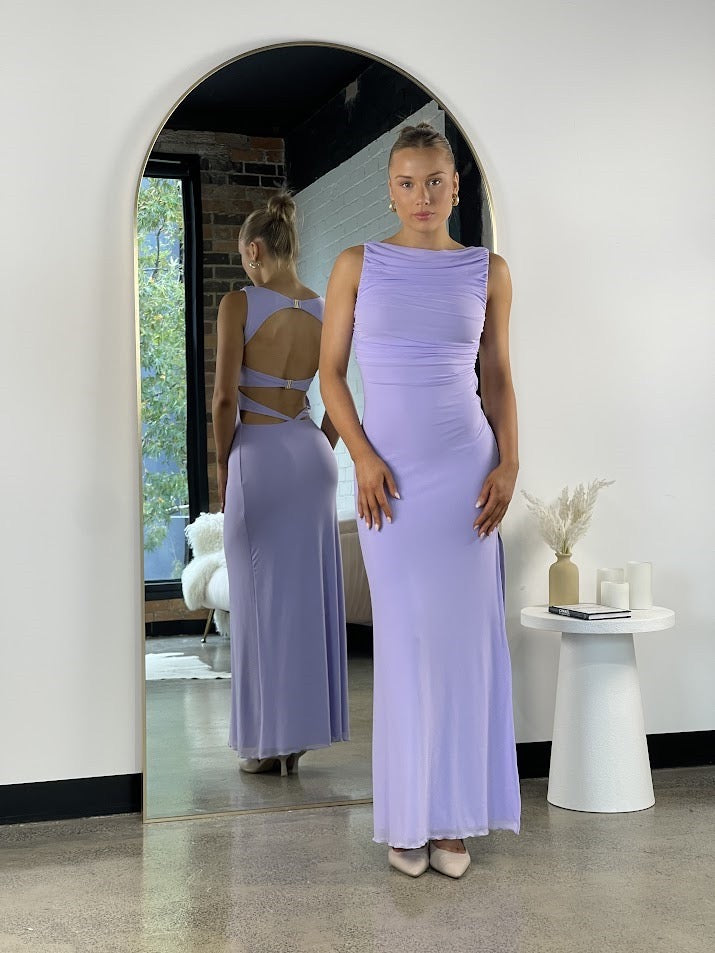 WISTERIA DRESS - Lilac