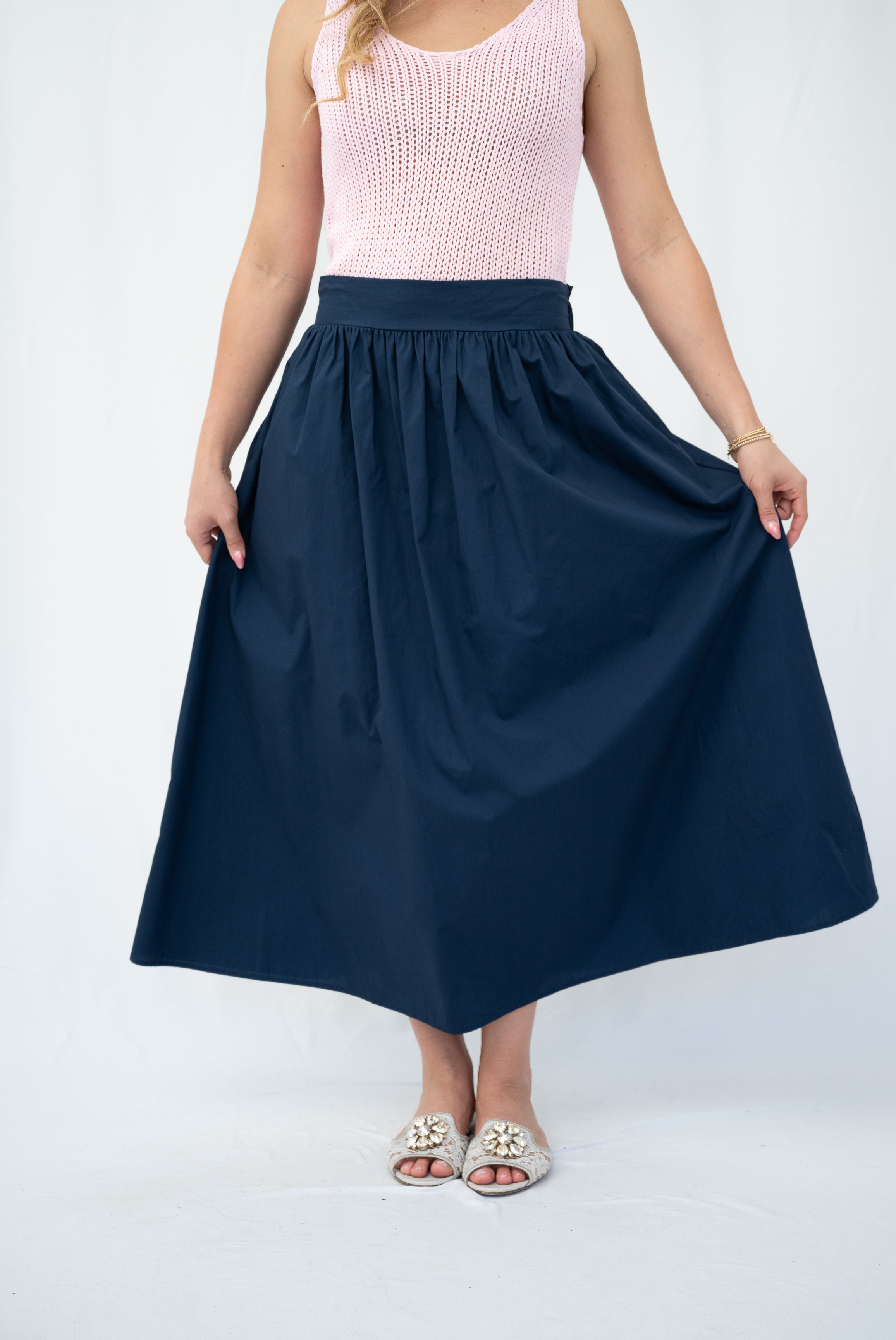 FLORIDA SKIRT - NAVY