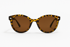 PALOMA ROUND TORTOISE SUNGLASSES