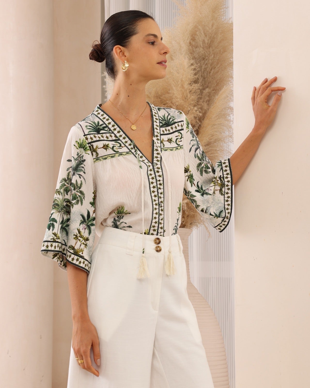INARA TOP - Palm Trees