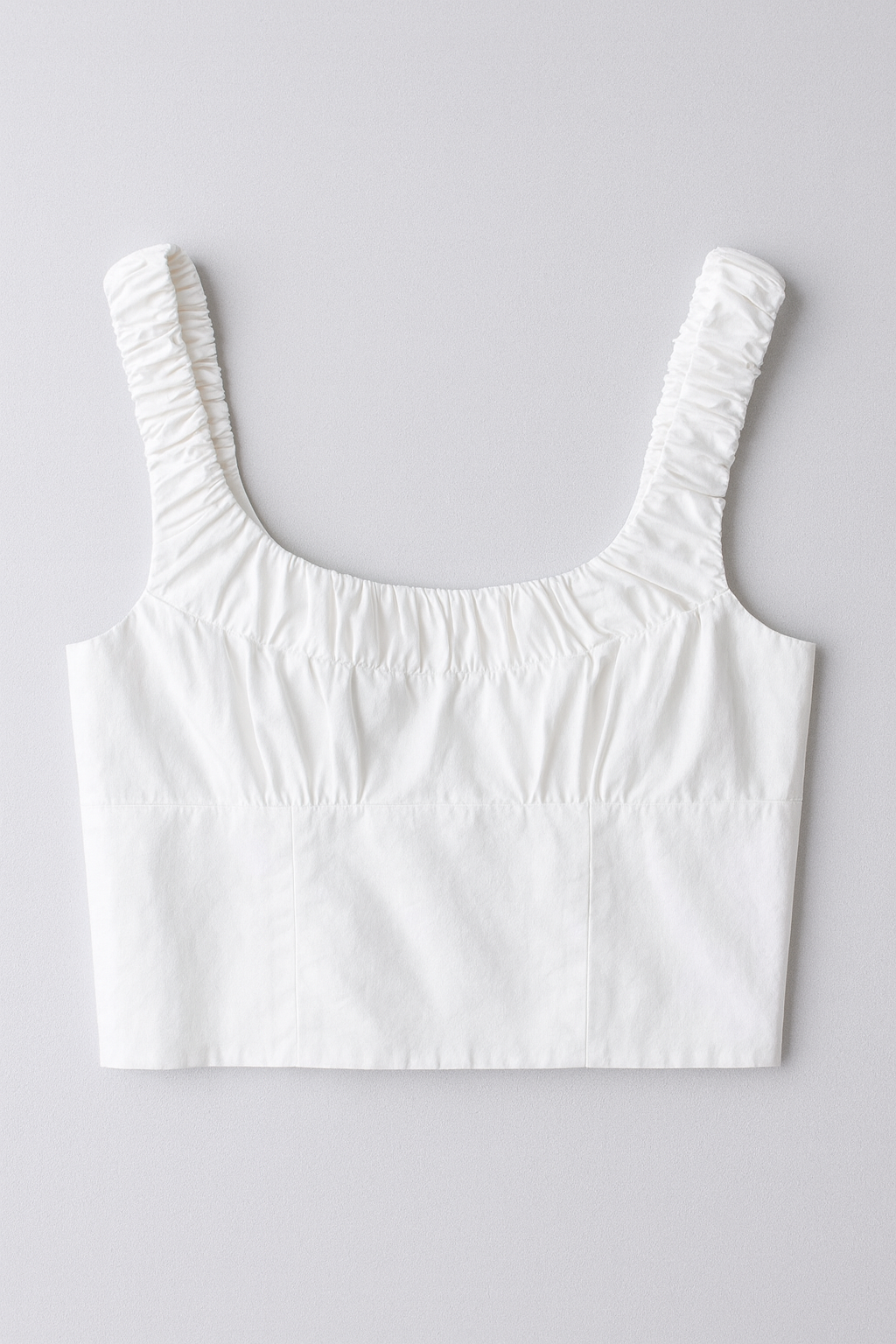 TRISTA CROP TOP - White