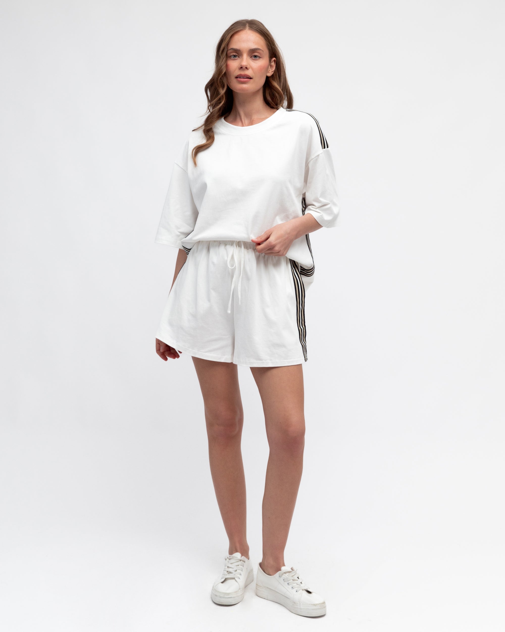 SAM COTTON TEE SHIRT - White