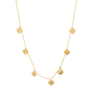 ELENA CHARM NECKLACE - Gold