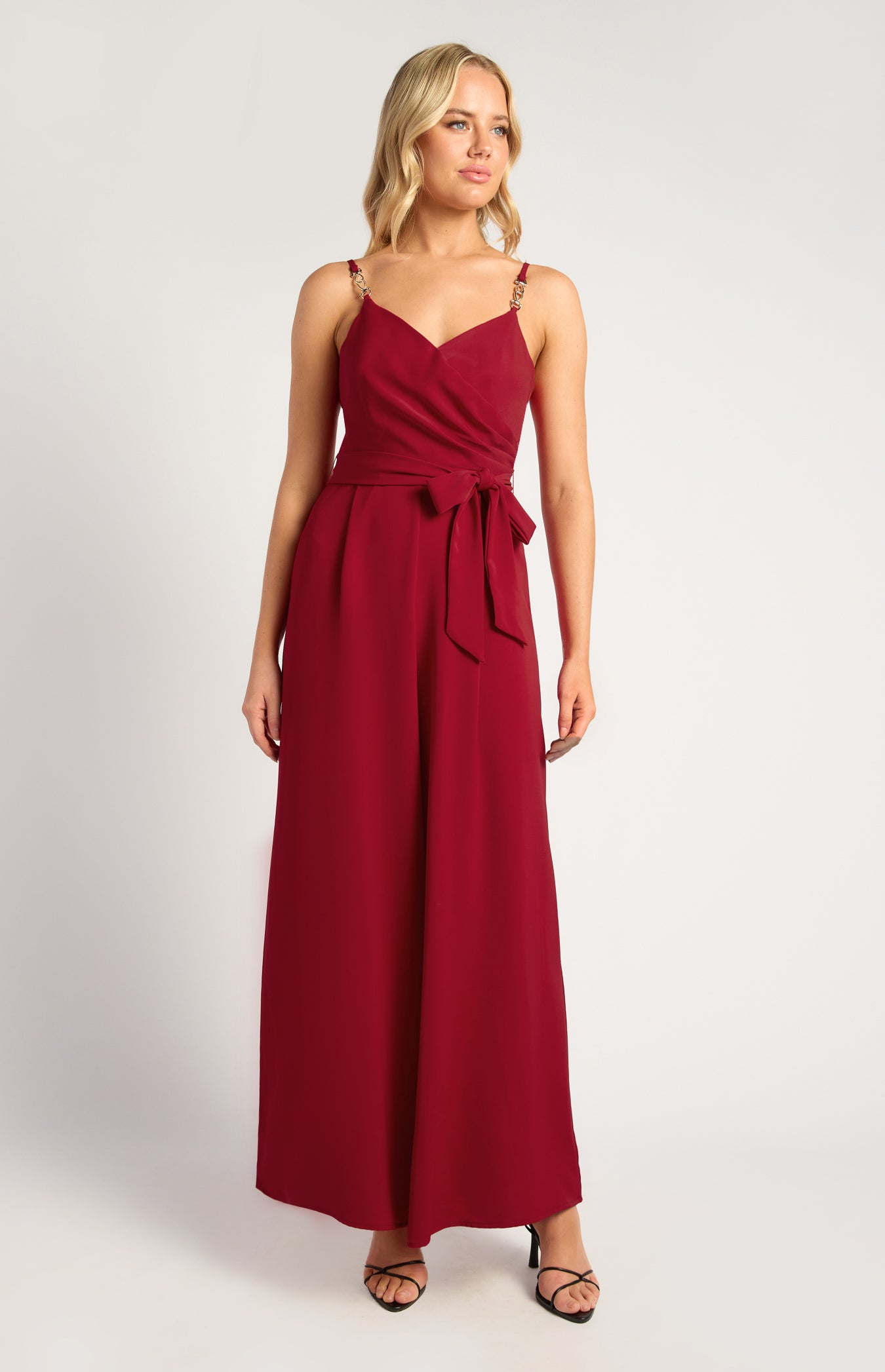 SORRENTO JUMPSUIT - Red