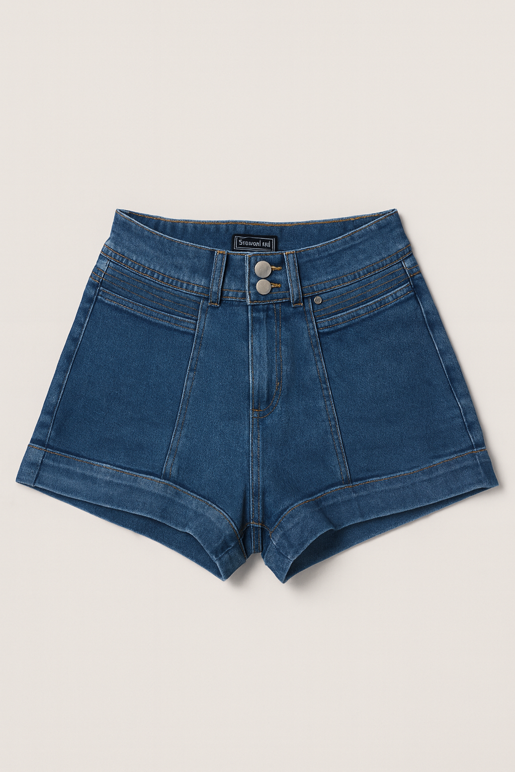 LEAH DENIM SHORTS