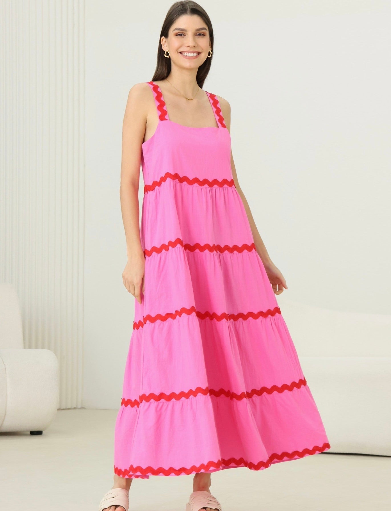 COSI MAXI DRESS - Pink