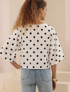 MAISIE TOP - Polka Dots