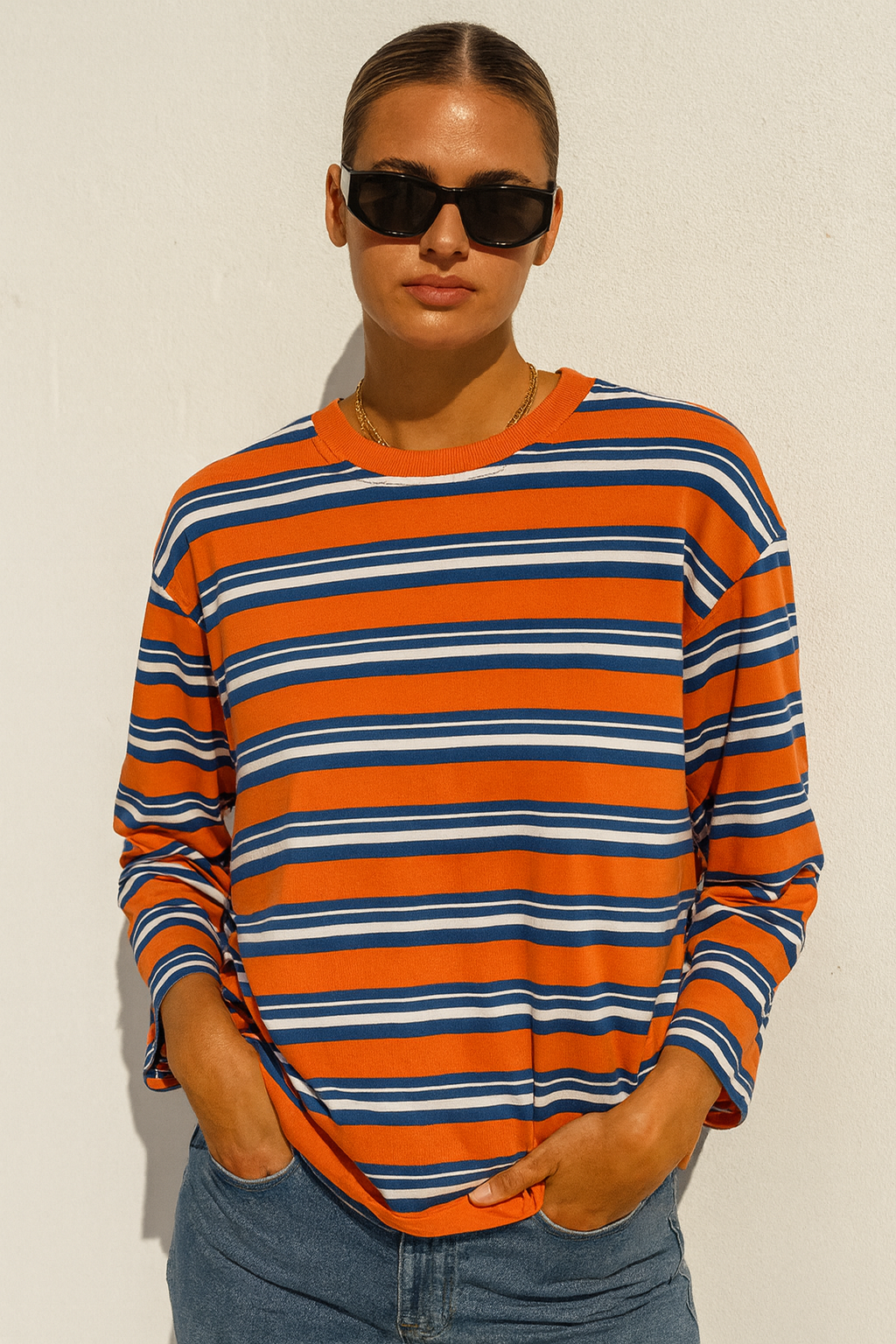 SHAREE STRIPE TEE SHIRT