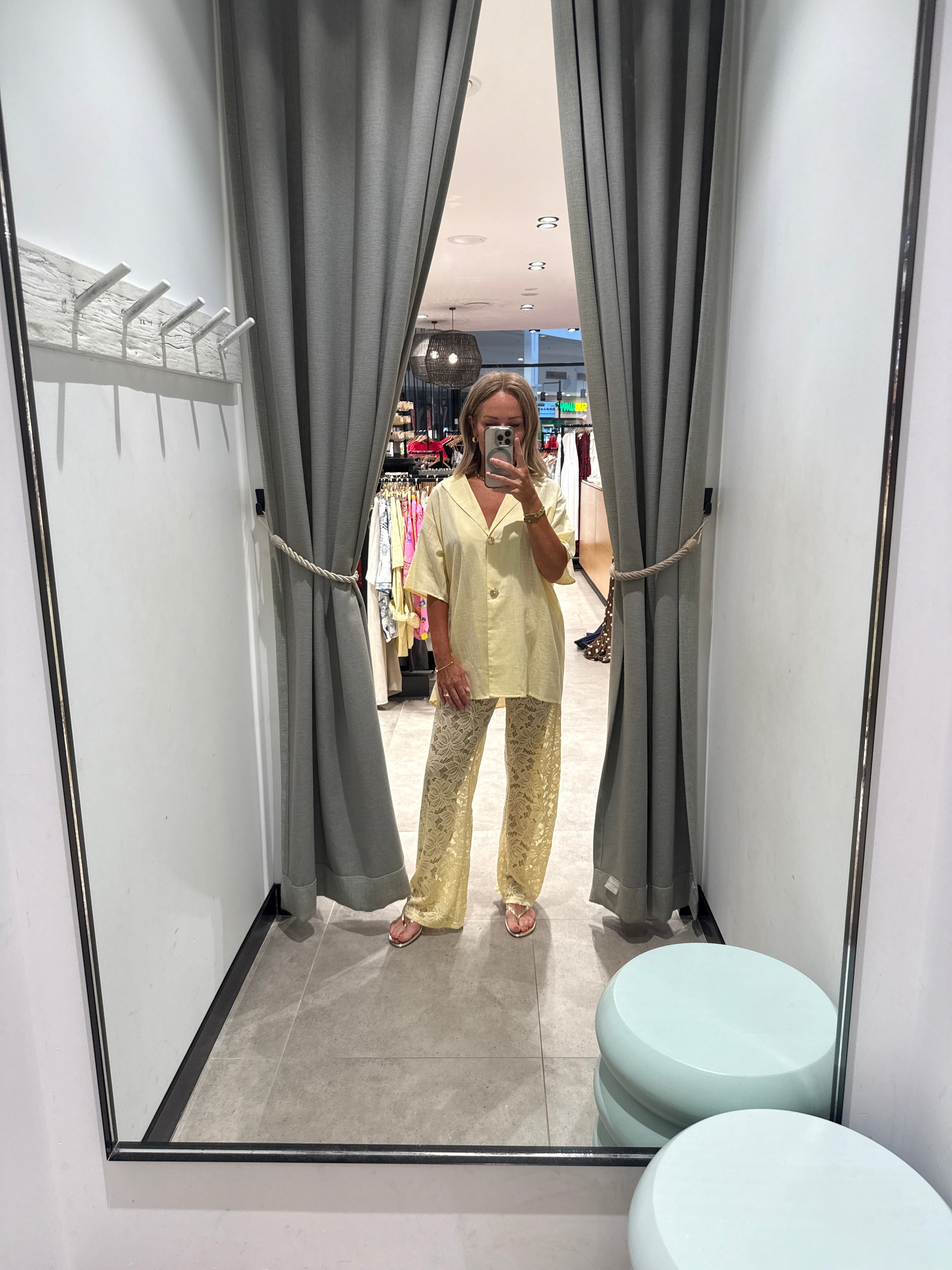 TANNER LACE SET LEMON - By Frankie