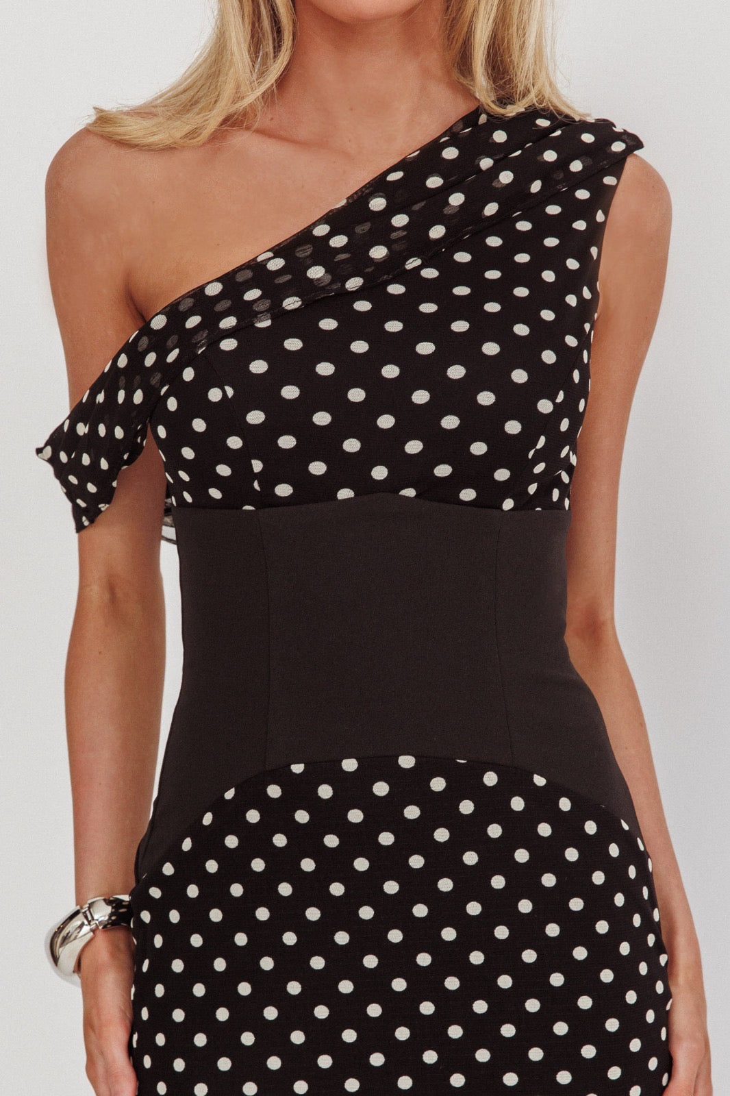LONDON MAXI DRESS - Polka Dot