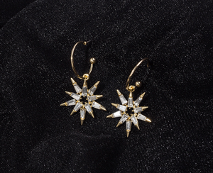 STARBURST EARRINGS - Gold