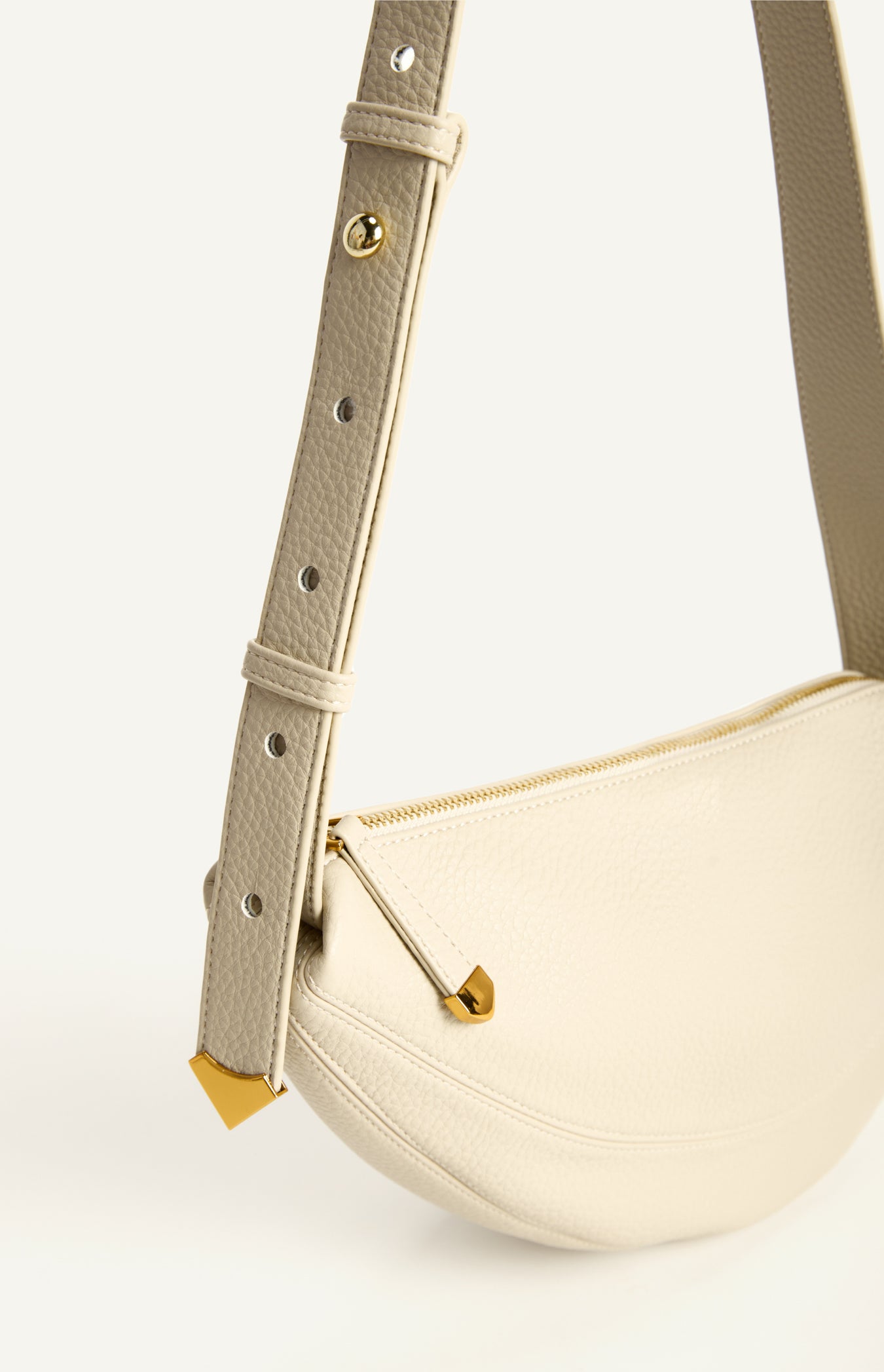 MAXINE SADDLE BAG - Stone