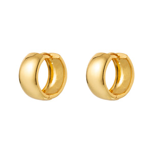 EMMA BOLD HOOP EARRINGS - GOLD