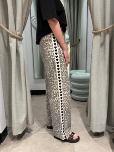 By Frankie - LEOPARD HEART RACER JEANS