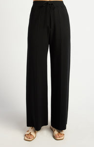 REVOLVE KNIT PANT - Black