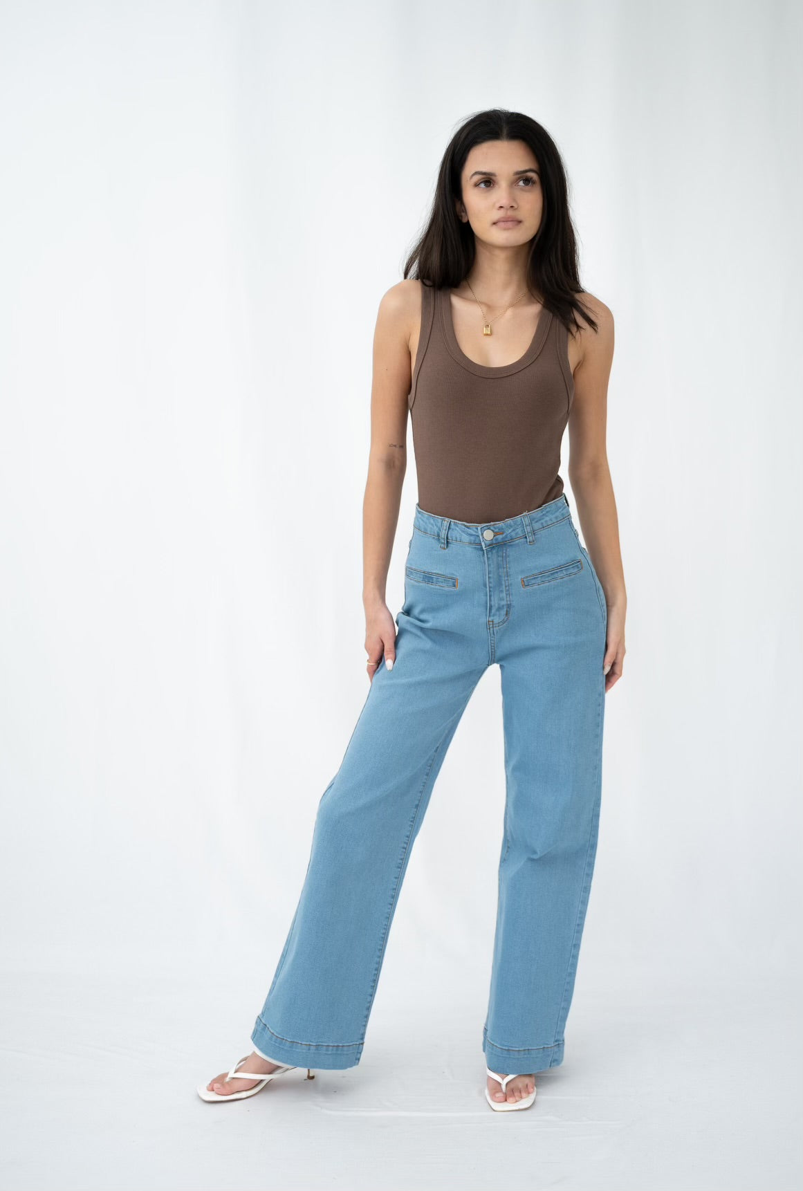 HARPER TANK - Chocolate